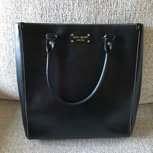Large black Kate Spade handbag